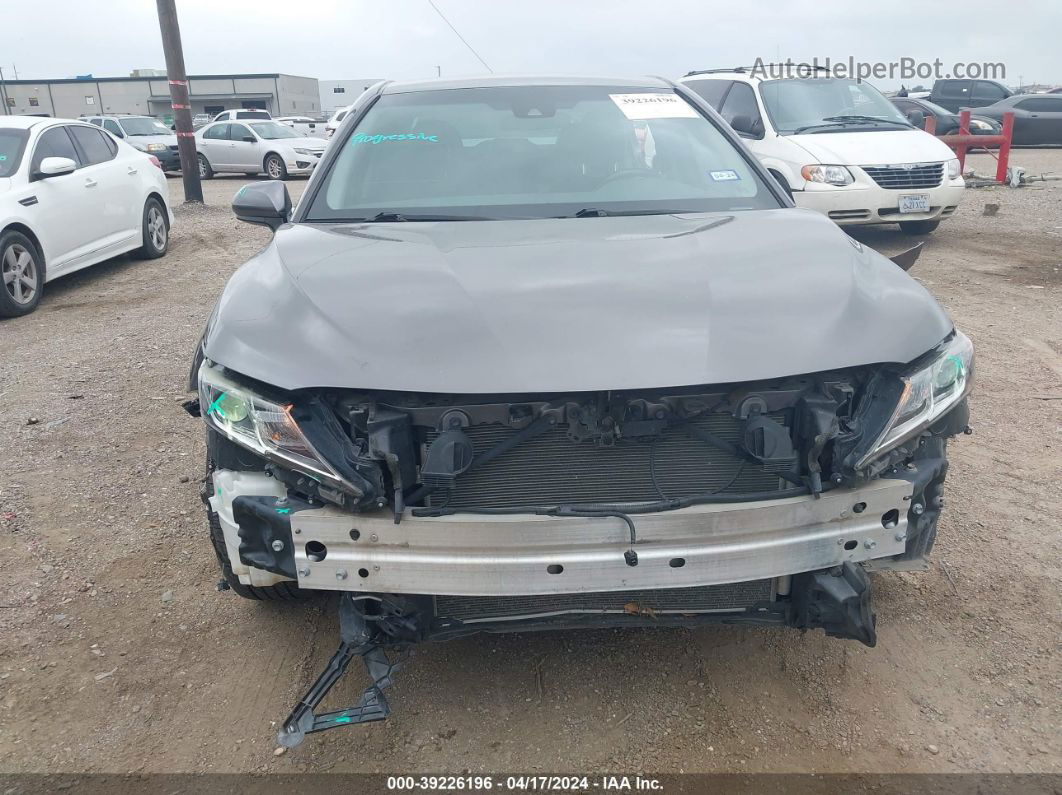 2019 Toyota Camry Se Gray vin: 4T1B11HK6KU294481