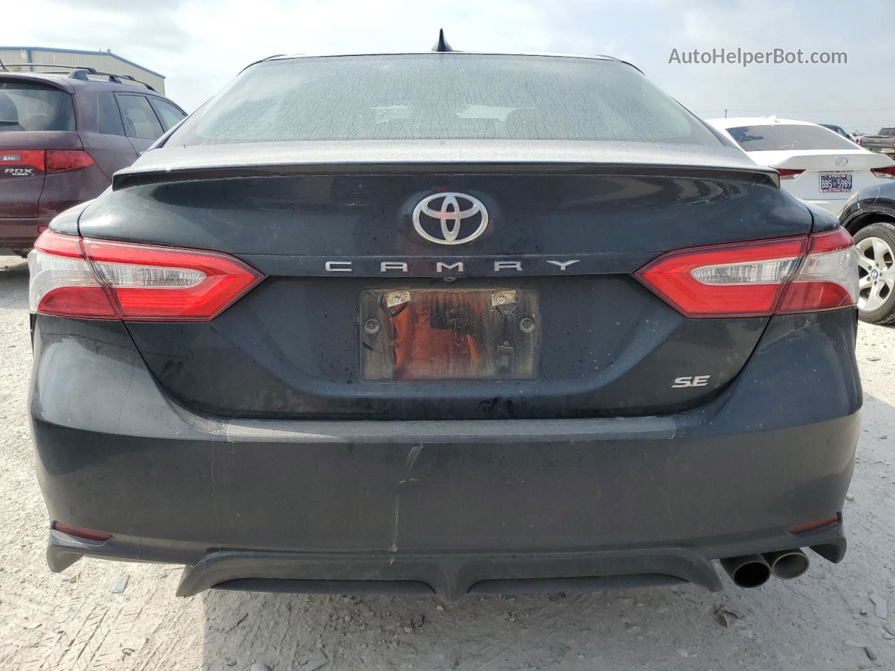 2019 Toyota Camry L Черный vin: 4T1B11HK6KU682861