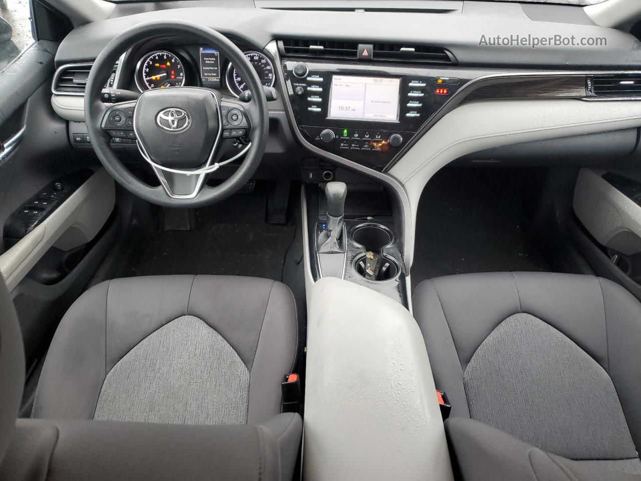 2019 Toyota Camry L Gray vin: 4T1B11HK6KU708522