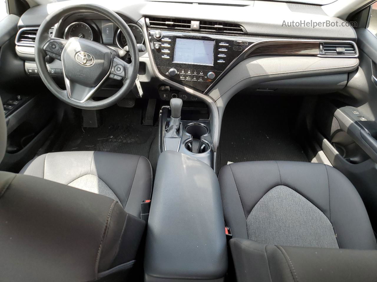 2019 Toyota Camry L Синий vin: 4T1B11HK6KU714336