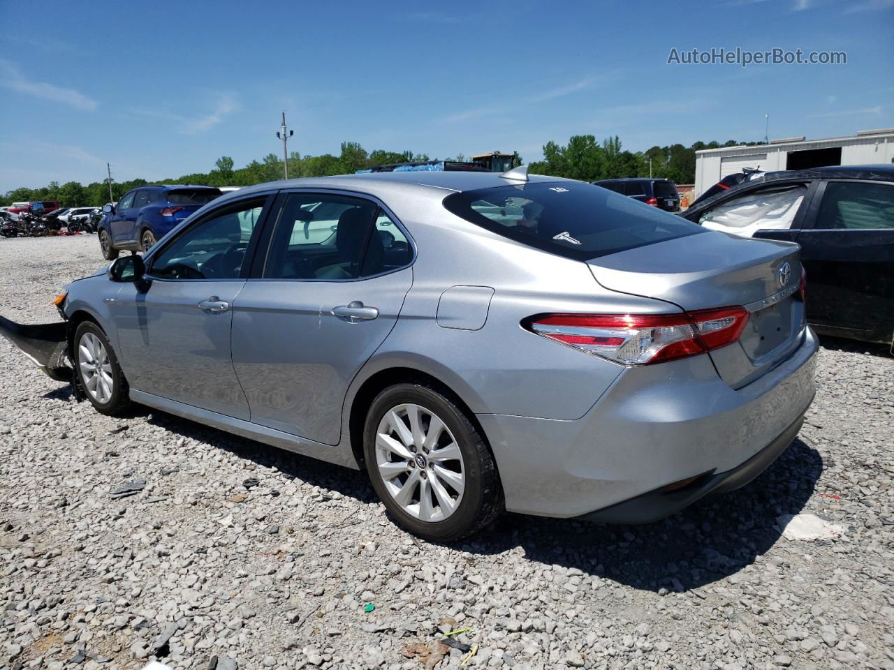 2019 Toyota Camry L Silver vin: 4T1B11HK6KU772351