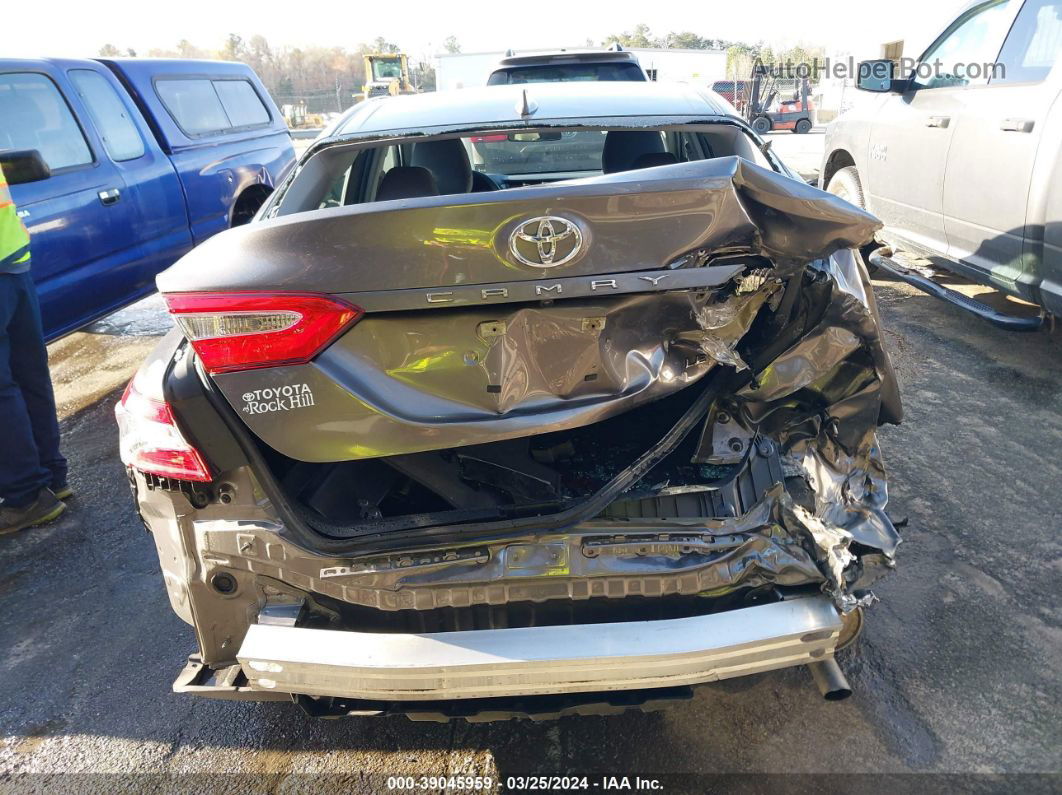 2019 Toyota Camry Le Серый vin: 4T1B11HK6KU791126