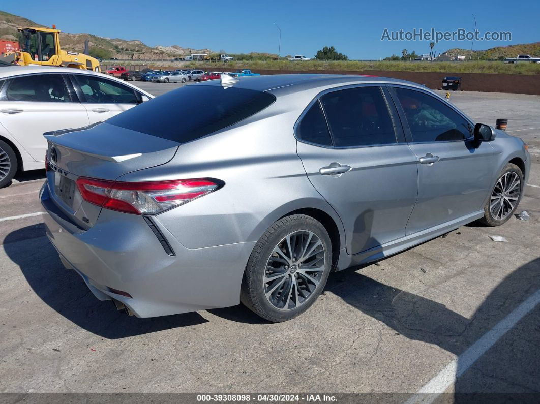 2019 Toyota Camry Se Серебряный vin: 4T1B11HK6KU837621