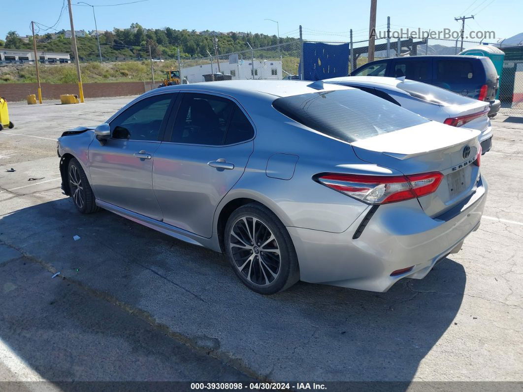 2019 Toyota Camry Se Серебряный vin: 4T1B11HK6KU837621