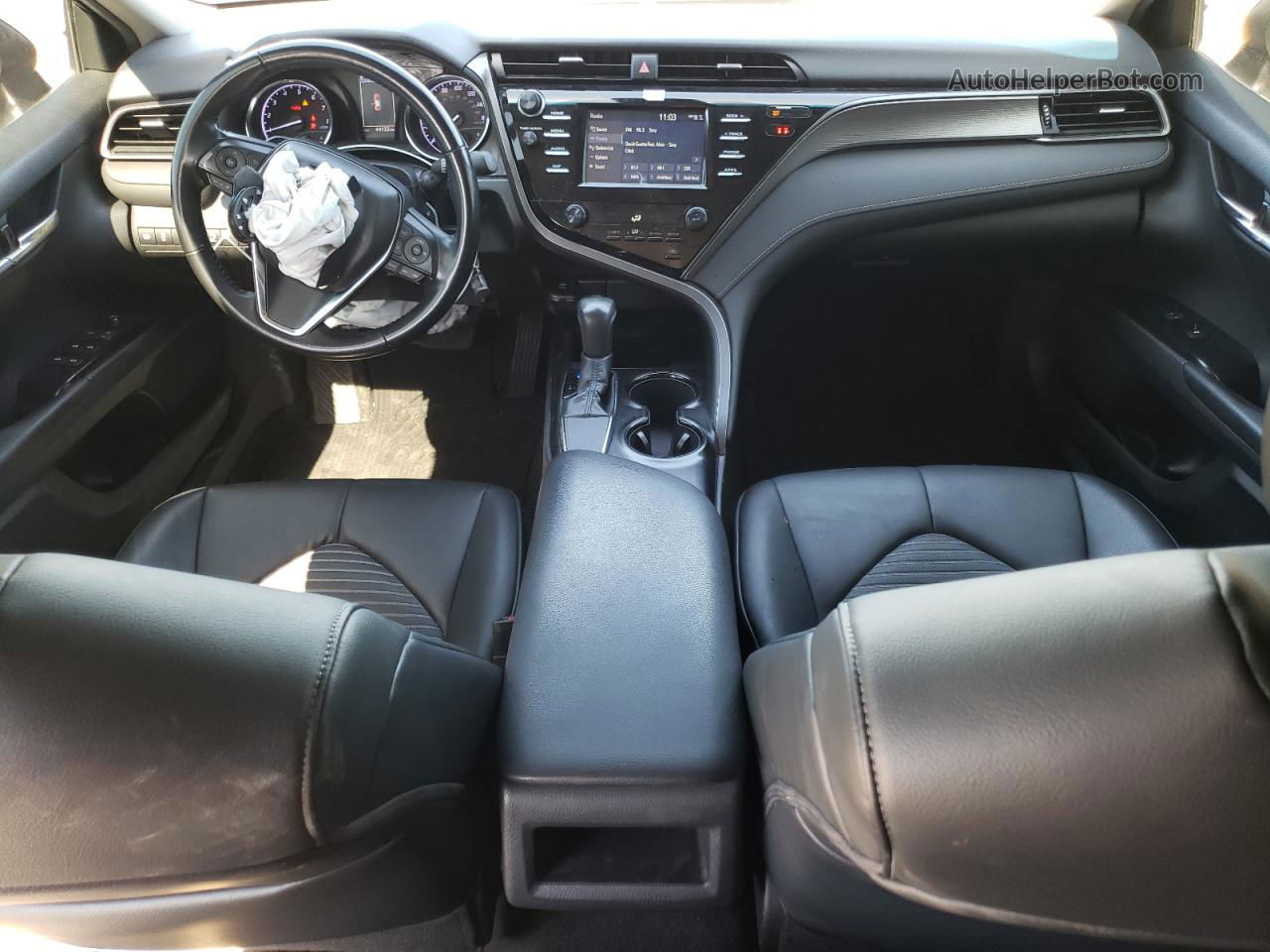 2019 Toyota Camry L Черный vin: 4T1B11HK7KU179999