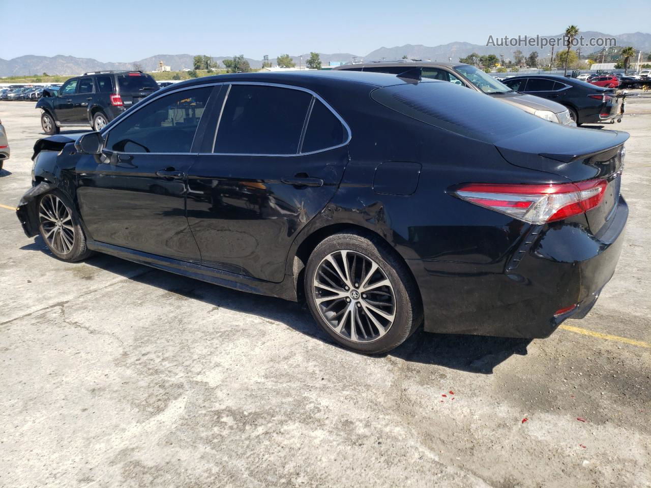 2019 Toyota Camry L Black vin: 4T1B11HK7KU179999