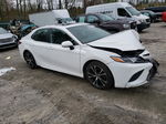 2019 Toyota Camry L White vin: 4T1B11HK7KU187388