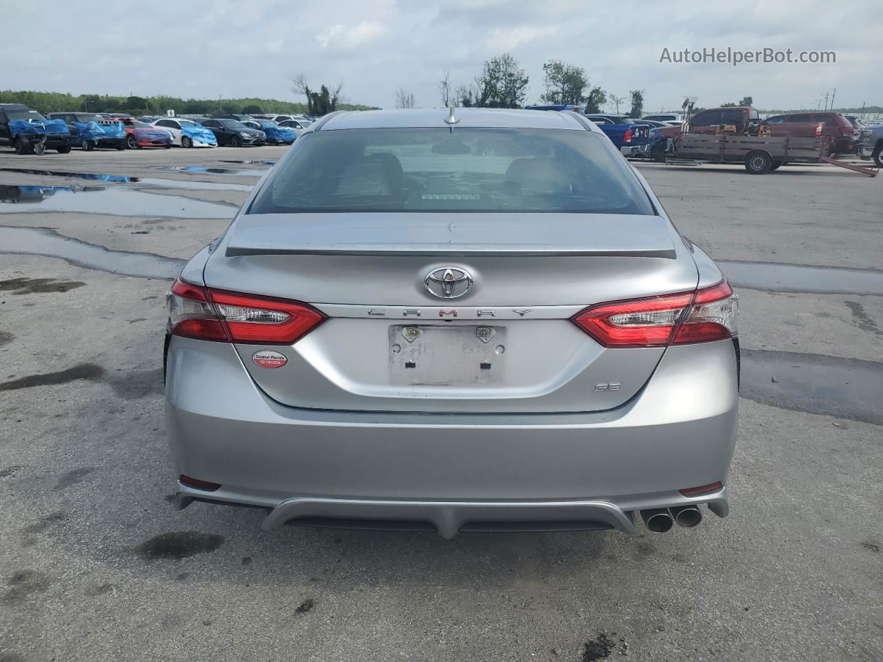 2019 Toyota Camry L Silver vin: 4T1B11HK7KU189190