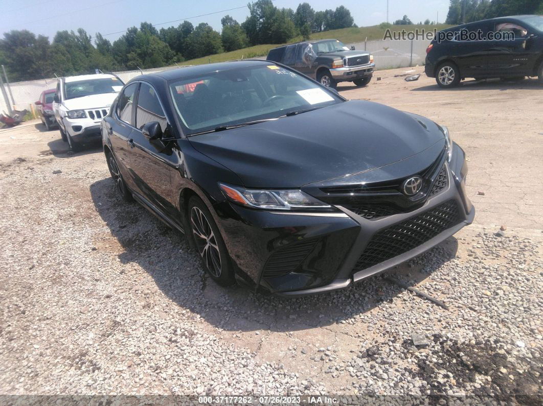 2019 Toyota Camry Le/se/xle/l Black vin: 4T1B11HK7KU211432