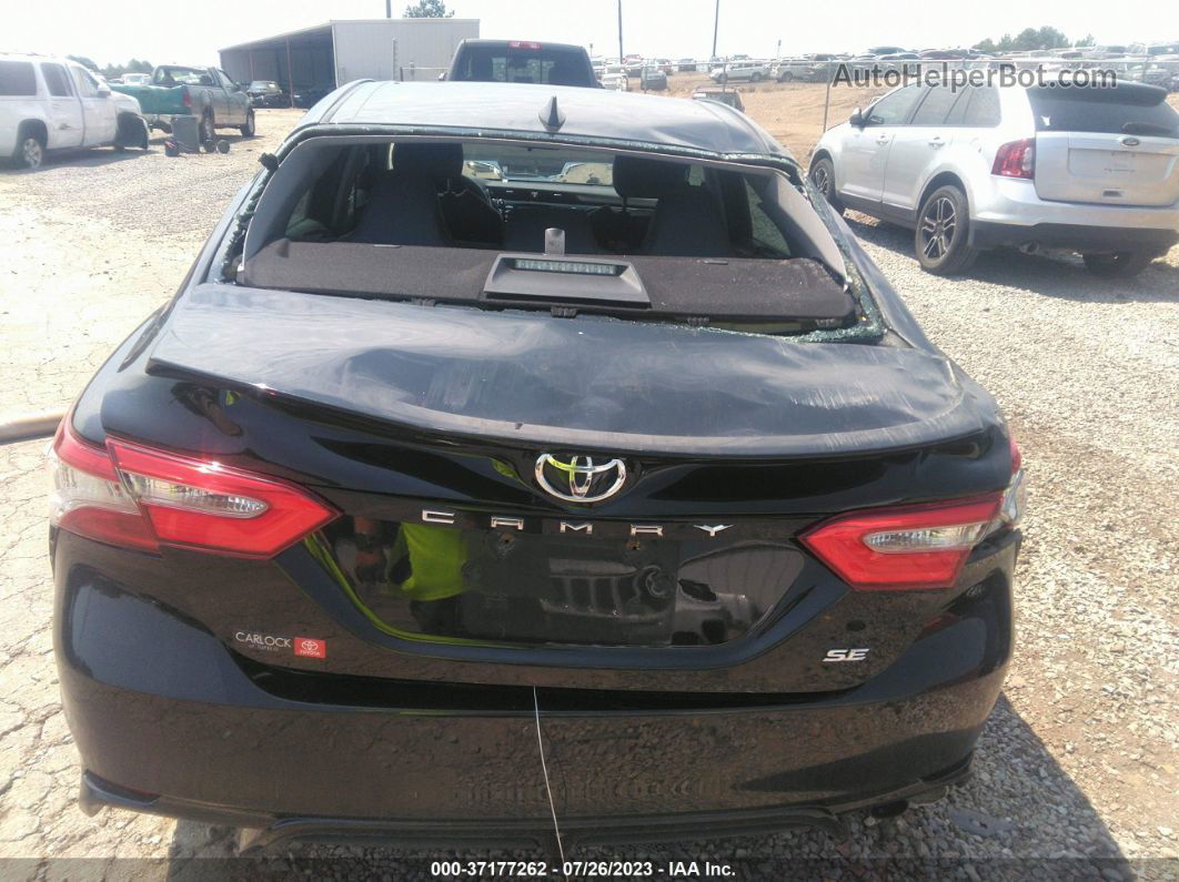 2019 Toyota Camry Le/se/xle/l Black vin: 4T1B11HK7KU211432