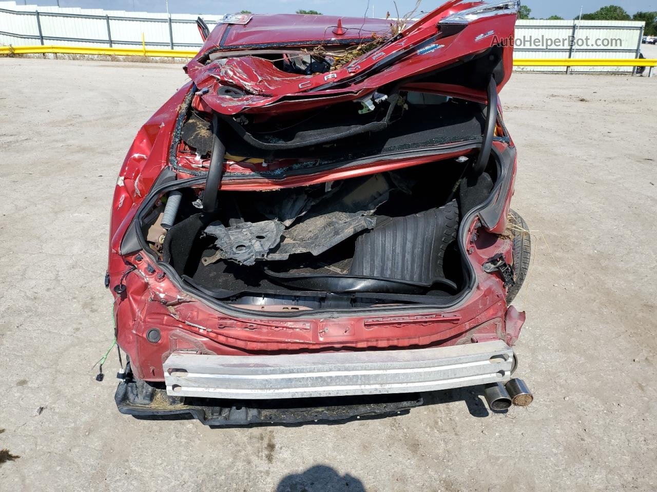 2019 Toyota Camry L Red vin: 4T1B11HK7KU218977