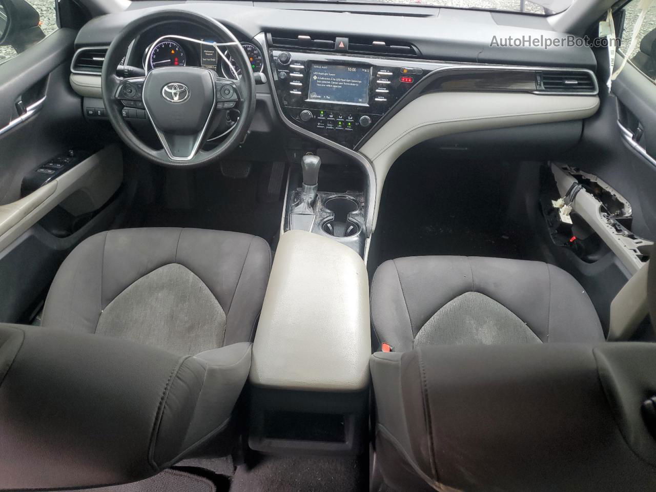 2019 Toyota Camry L Коричневый vin: 4T1B11HK7KU239148