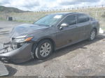 2019 Toyota Camry Le Gray vin: 4T1B11HK7KU257648