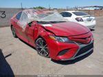 2019 Toyota Camry Se Red vin: 4T1B11HK7KU277527