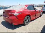 2019 Toyota Camry Se Red vin: 4T1B11HK7KU277527