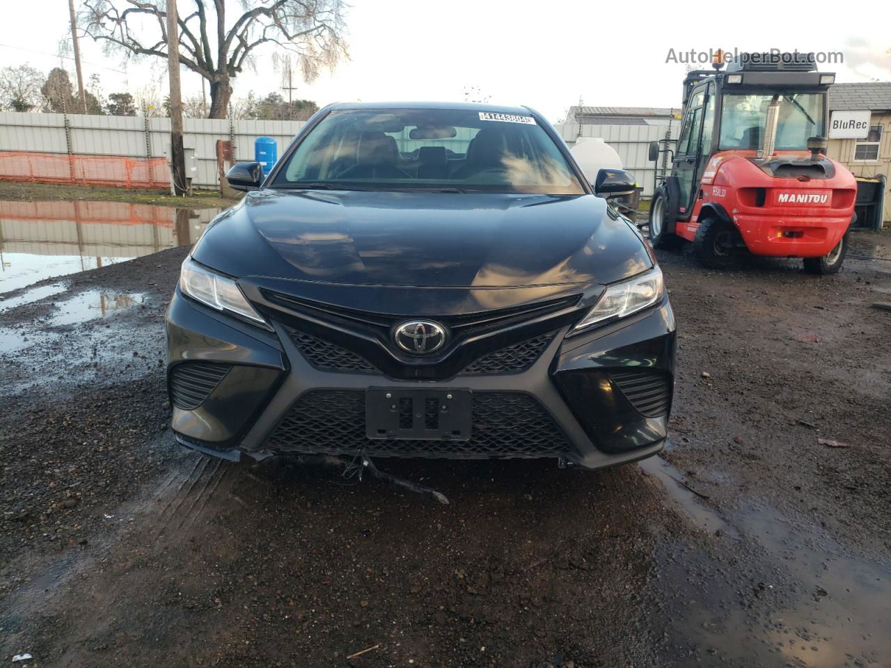 2019 Toyota Camry L Черный vin: 4T1B11HK7KU295669