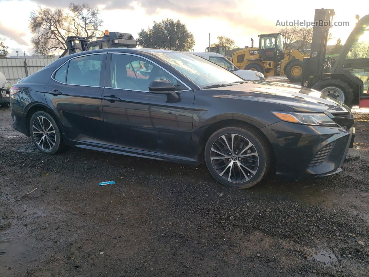 2019 Toyota Camry L Черный vin: 4T1B11HK7KU295669