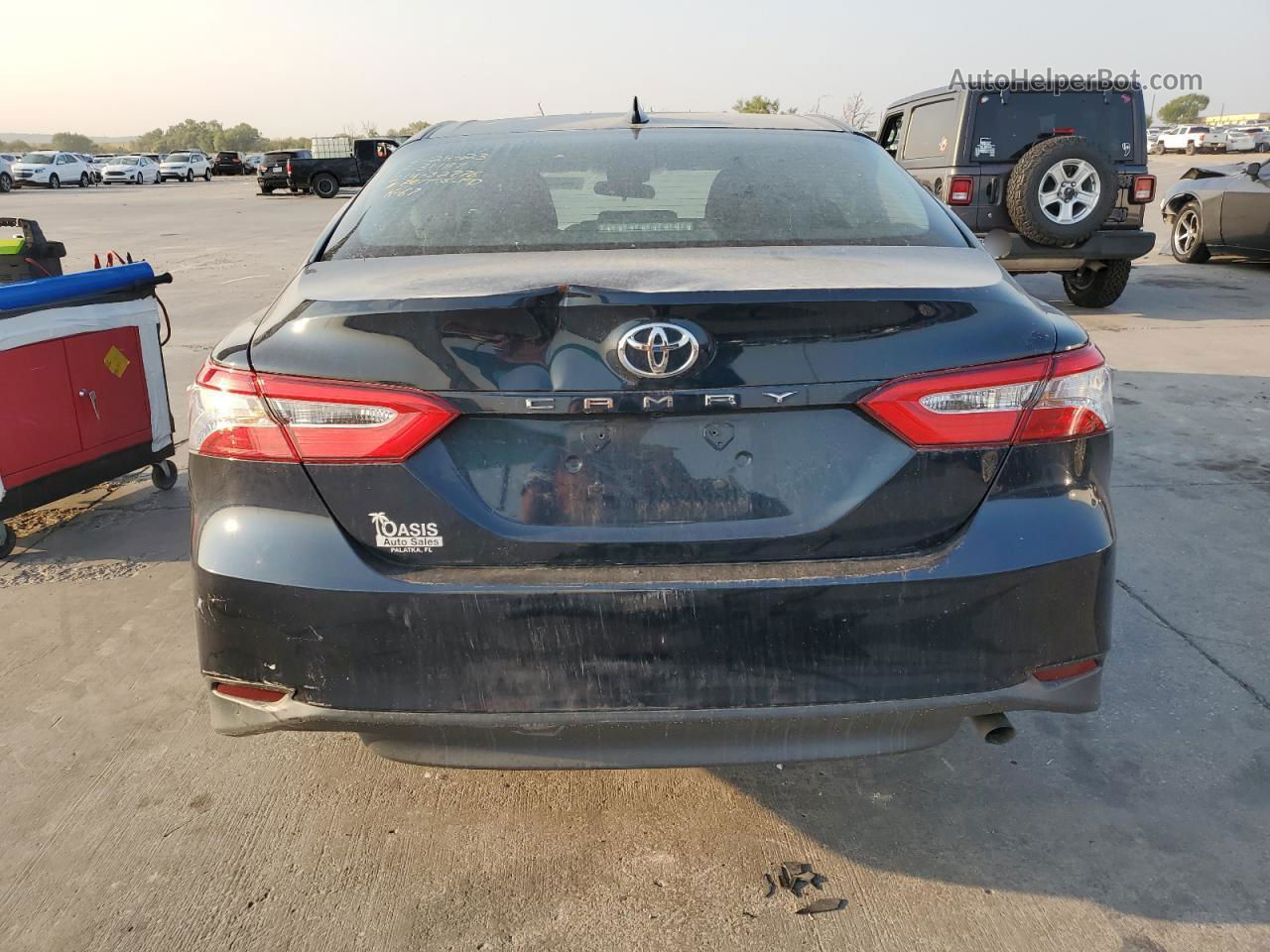 2019 Toyota Camry L Бирюзовый vin: 4T1B11HK7KU680312