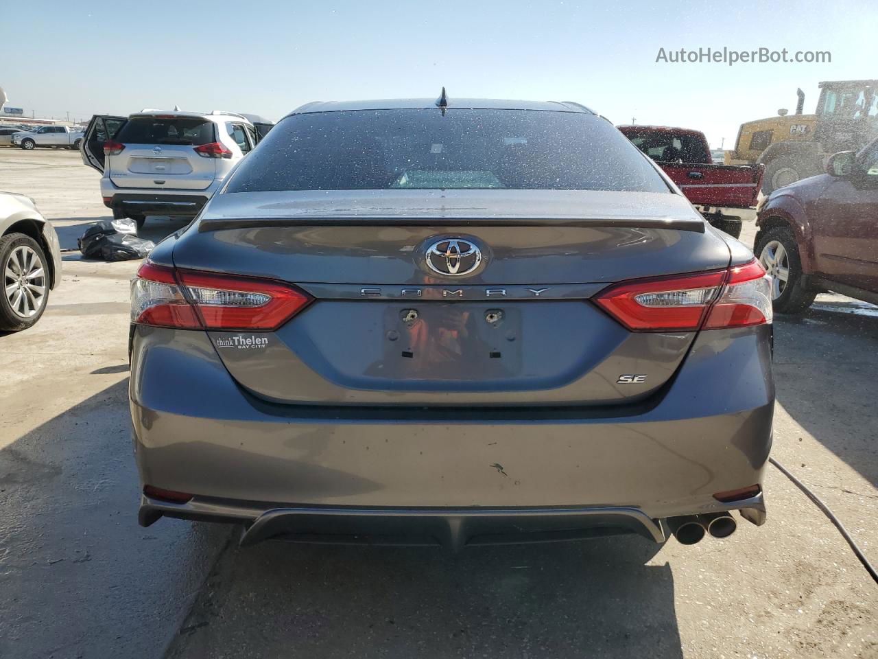 2019 Toyota Camry L Gray vin: 4T1B11HK7KU690130