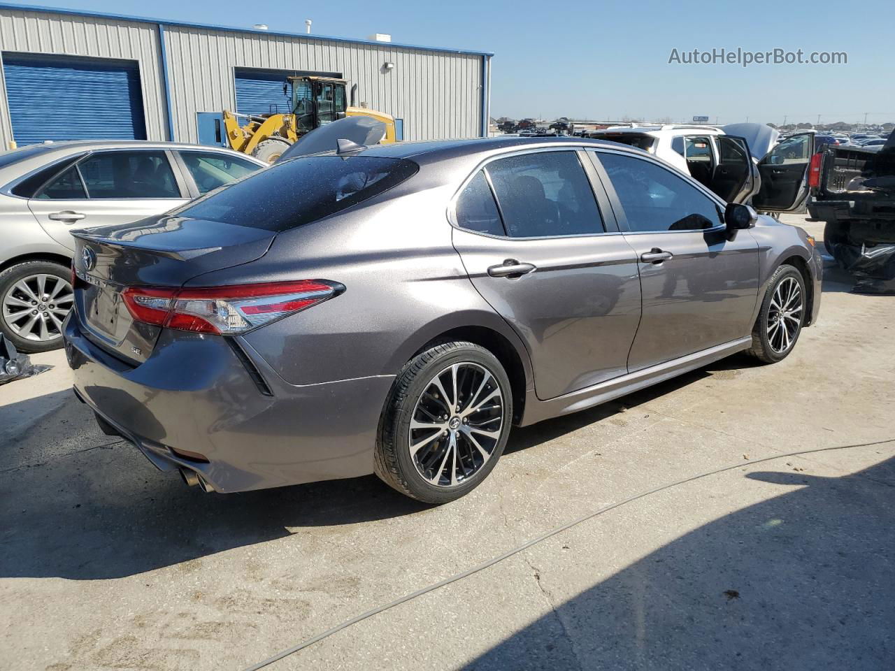 2019 Toyota Camry L Gray vin: 4T1B11HK7KU690130