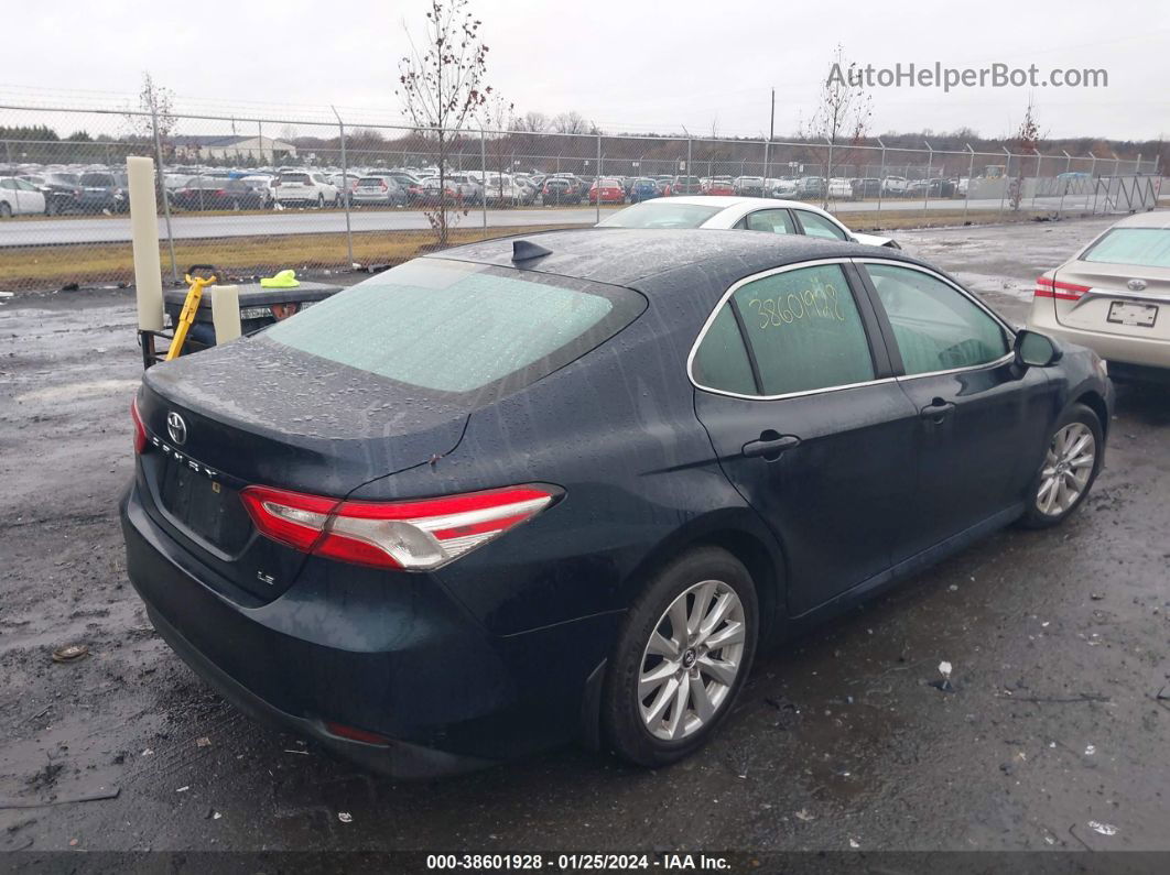 2019 Toyota Camry Le Синий vin: 4T1B11HK7KU696168