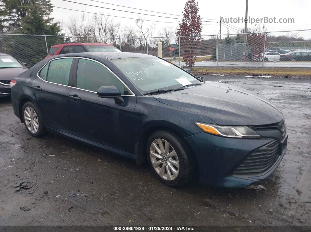 2019 Toyota Camry Le Синий vin: 4T1B11HK7KU696168