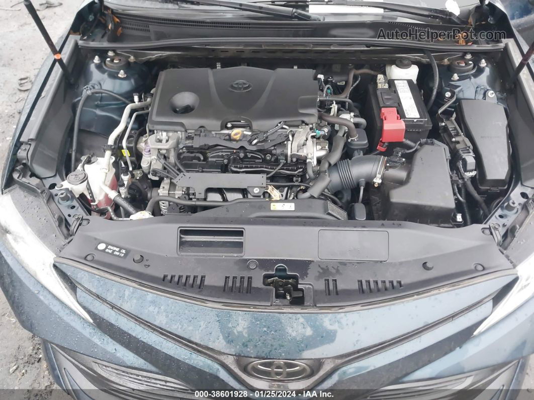 2019 Toyota Camry Le Синий vin: 4T1B11HK7KU696168