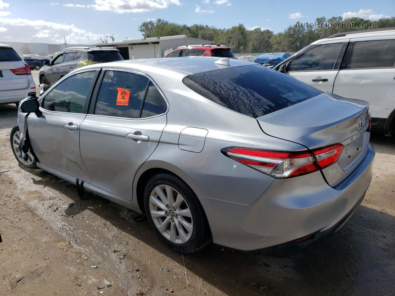 2019 Toyota Camry L Silver vin: 4T1B11HK7KU733039