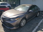 2019 Toyota Camry L Charcoal vin: 4T1B11HK7KU775226