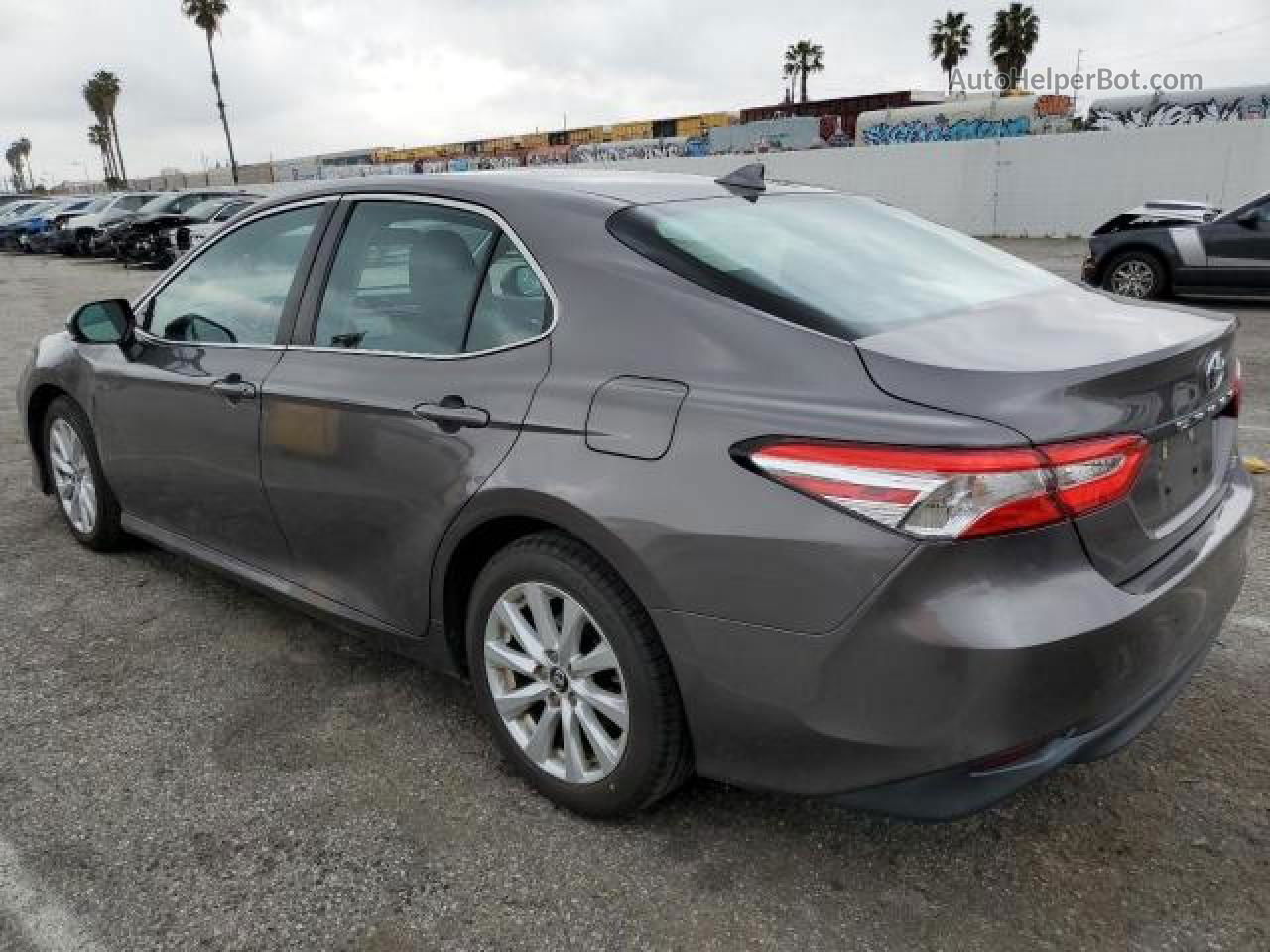 2019 Toyota Camry L Charcoal vin: 4T1B11HK7KU775226