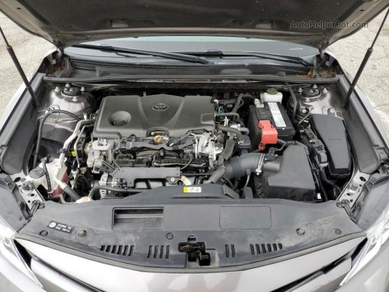 2019 Toyota Camry L Charcoal vin: 4T1B11HK7KU775226