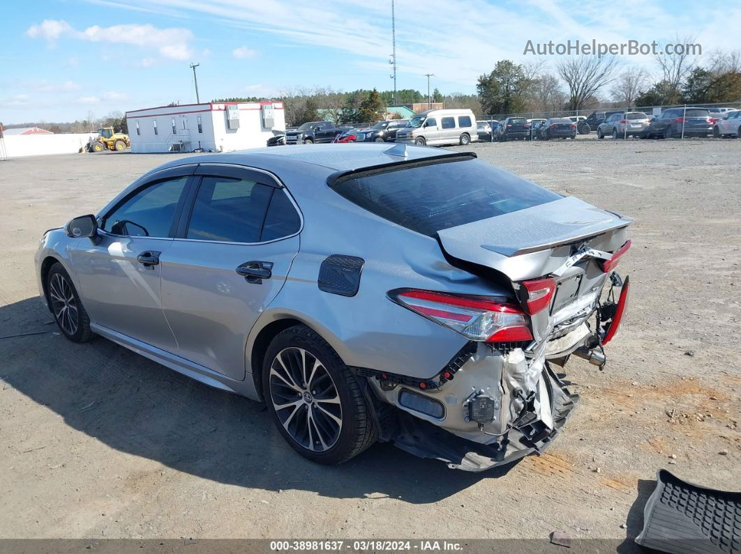 2019 Toyota Camry Se Silver vin: 4T1B11HK7KU777221