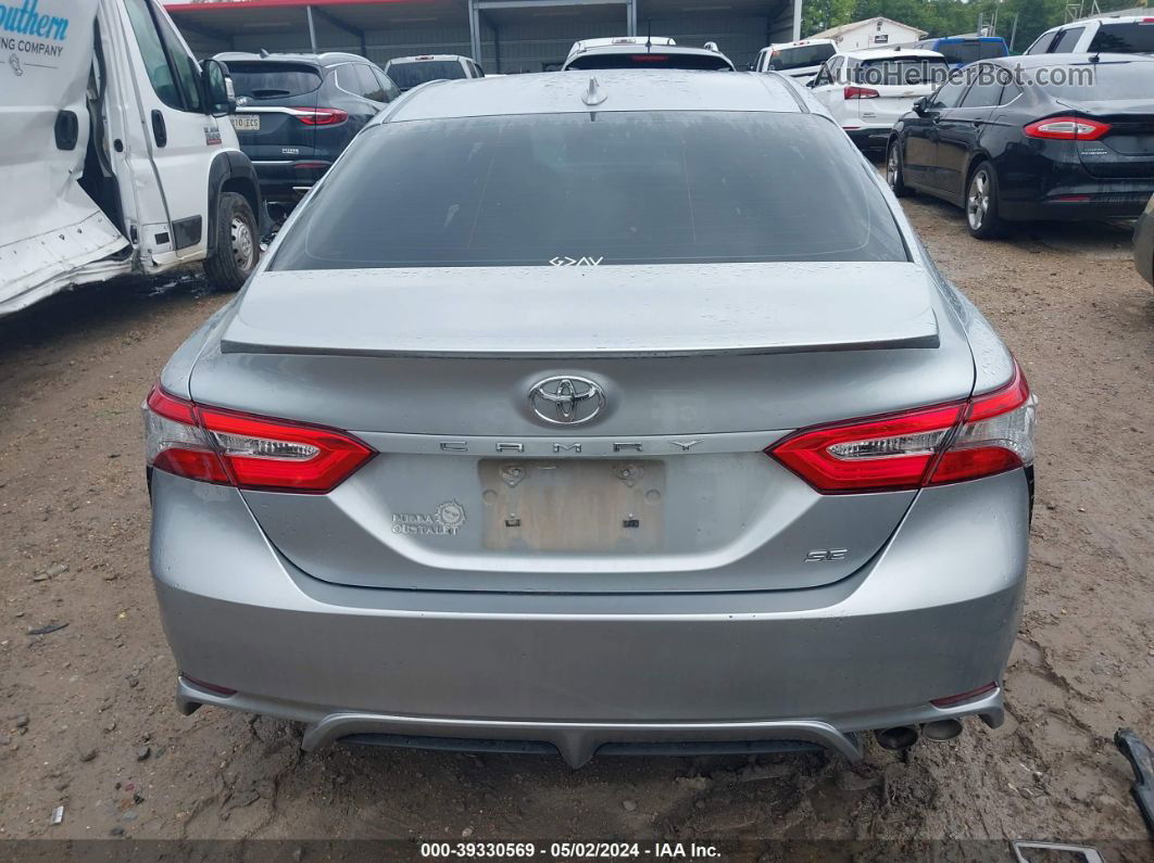 2019 Toyota Camry Se Silver vin: 4T1B11HK7KU789613