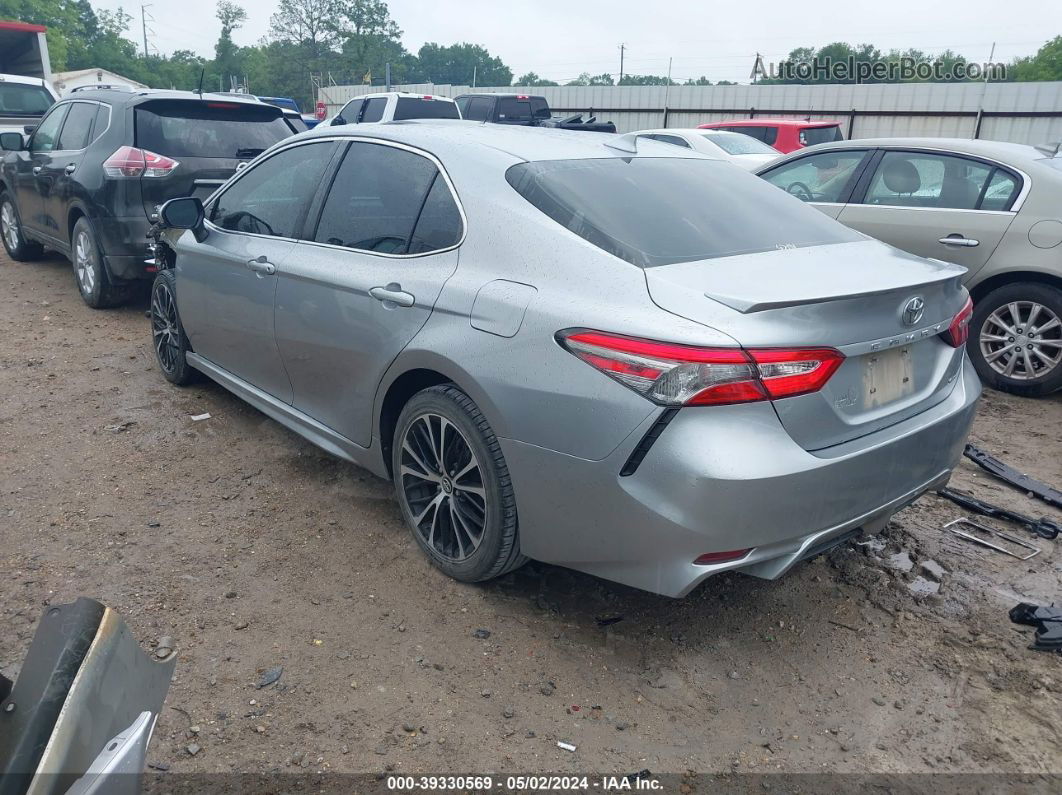 2019 Toyota Camry Se Silver vin: 4T1B11HK7KU789613