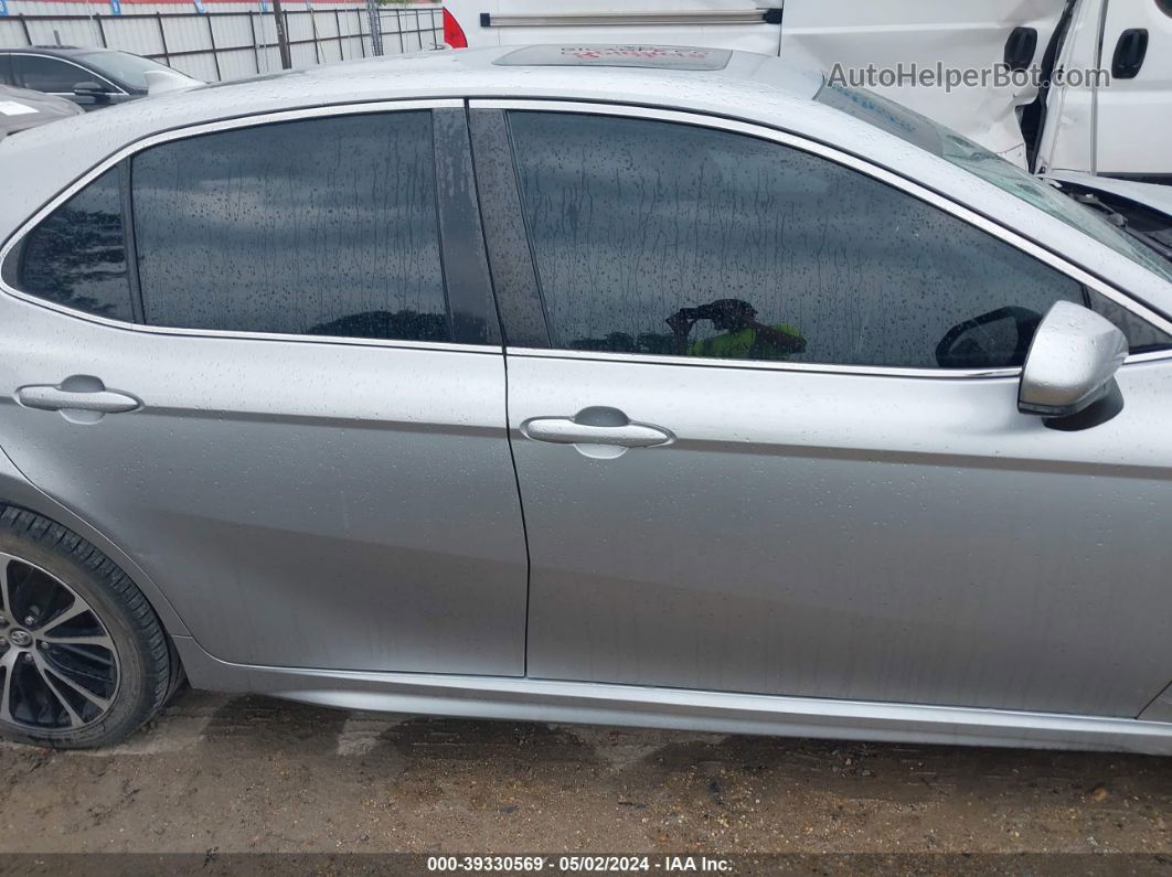 2019 Toyota Camry Se Silver vin: 4T1B11HK7KU789613