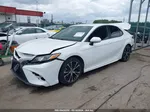 2019 Toyota Camry Se White vin: 4T1B11HK7KU842844