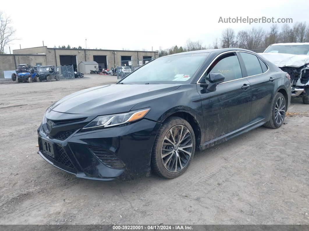 2019 Toyota Camry Se Черный vin: 4T1B11HK8KU210533