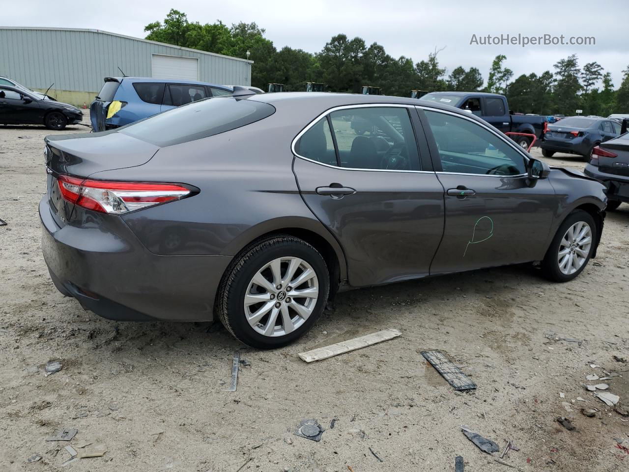 2019 Toyota Camry L Charcoal vin: 4T1B11HK8KU246920