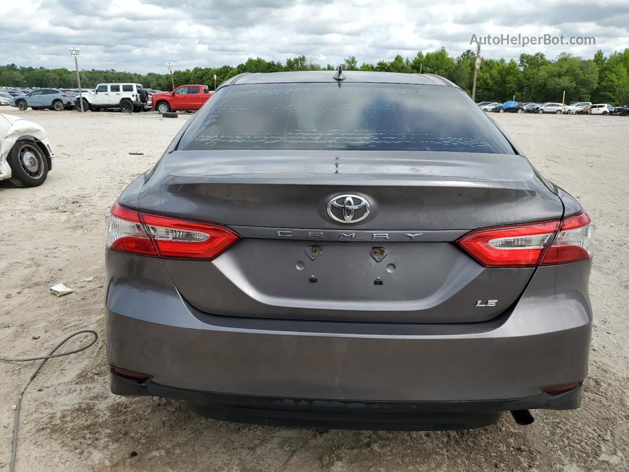 2019 Toyota Camry L Gray vin: 4T1B11HK8KU251132