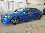 2019 Toyota Camry L Blue vin: 4T1B11HK8KU284373