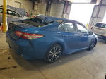 2019 Toyota Camry L Blue vin: 4T1B11HK8KU284373