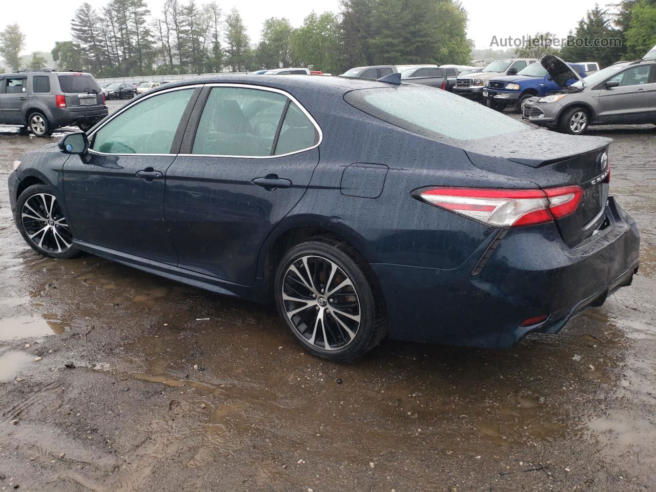 2019 Toyota Camry L Teal vin: 4T1B11HK8KU686183