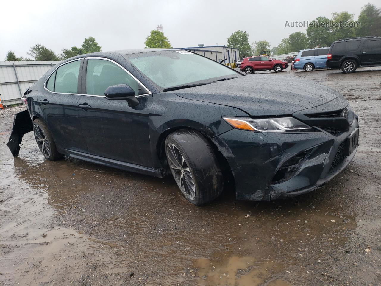 2019 Toyota Camry L Teal vin: 4T1B11HK8KU686183