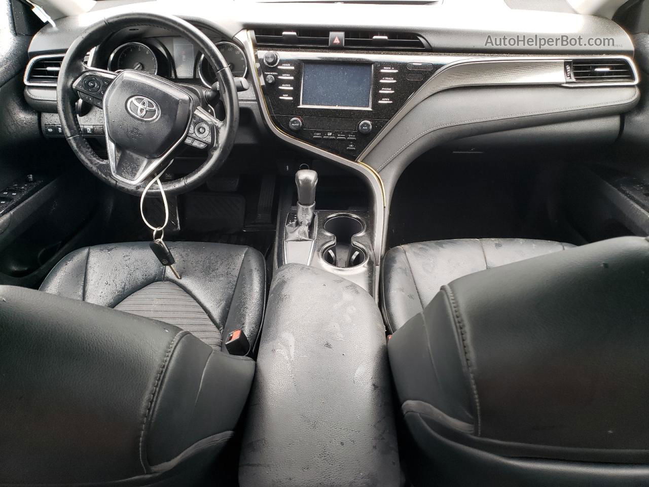 2019 Toyota Camry L Бирюзовый vin: 4T1B11HK8KU686183