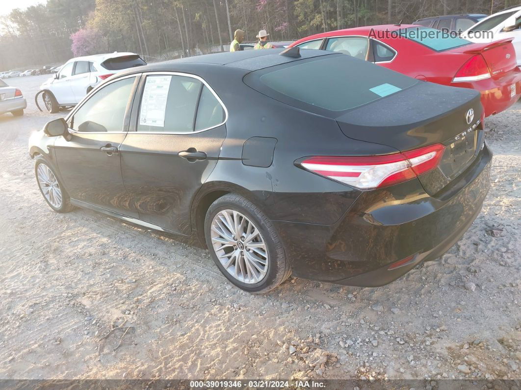 2019 Toyota Camry Xle Black vin: 4T1B11HK8KU707534