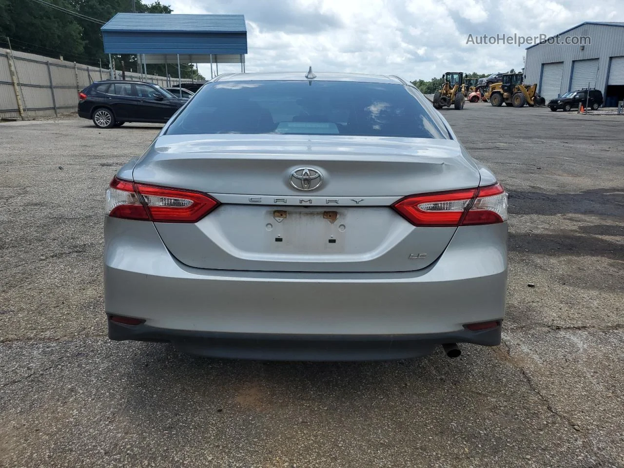 2019 Toyota Camry L Серебряный vin: 4T1B11HK8KU718999