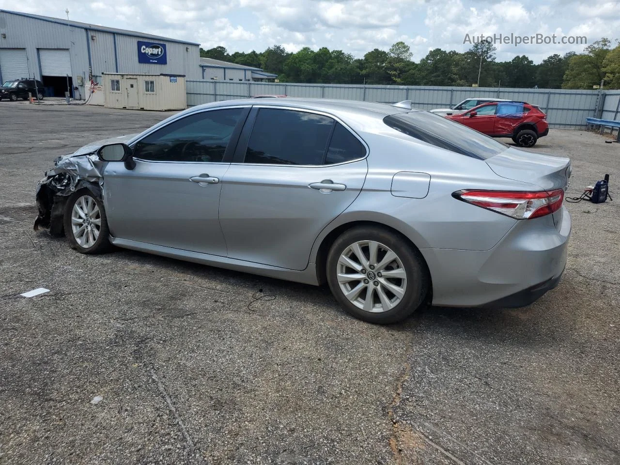 2019 Toyota Camry L Серебряный vin: 4T1B11HK8KU718999