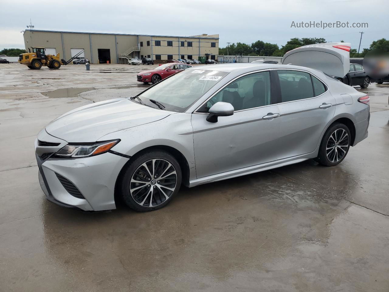 2019 Toyota Camry L Silver vin: 4T1B11HK8KU724916