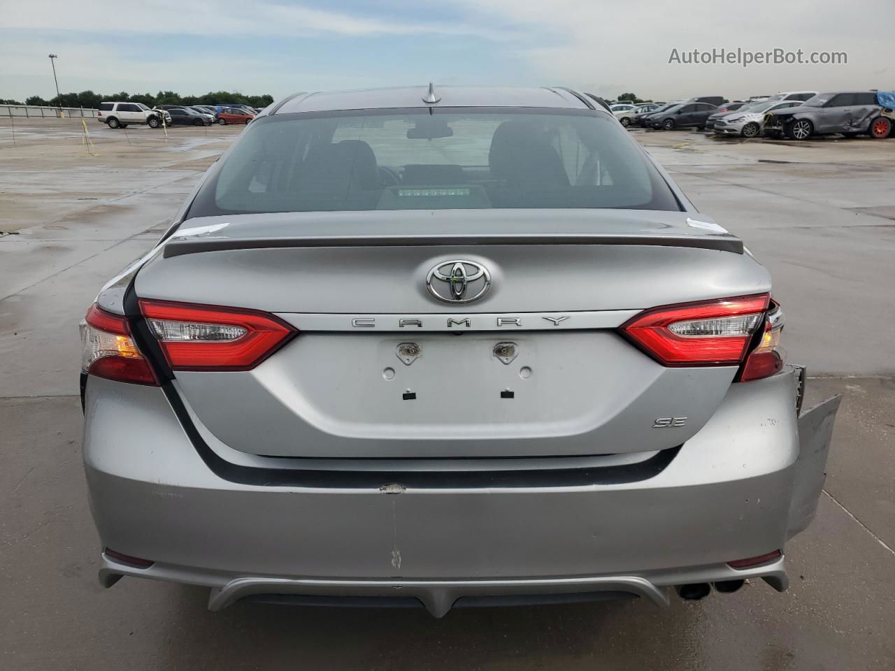 2019 Toyota Camry L Silver vin: 4T1B11HK8KU724916