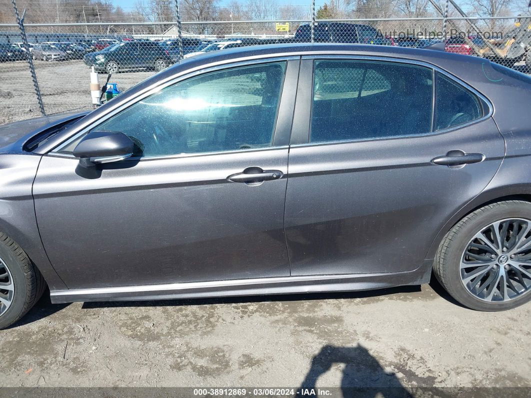 2019 Toyota Camry Se Brown vin: 4T1B11HK8KU753526